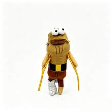 SpongeBob SquarePants Boneka Plush Ikan Badut Edisi Tersembunyi Generasi Kedua Square Pants Bikini Bottom Mean Research Fish - MultiWarna - View 9