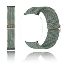 1 Pack Braided Nylon Bands Compatible With Versa 4/ Versa 3/Sense 2/Sense 1,Soft Stretchy Elastic Nylon Sport Loop Strap For Women Men - For  Versa 3/ Versa 4 - View 13