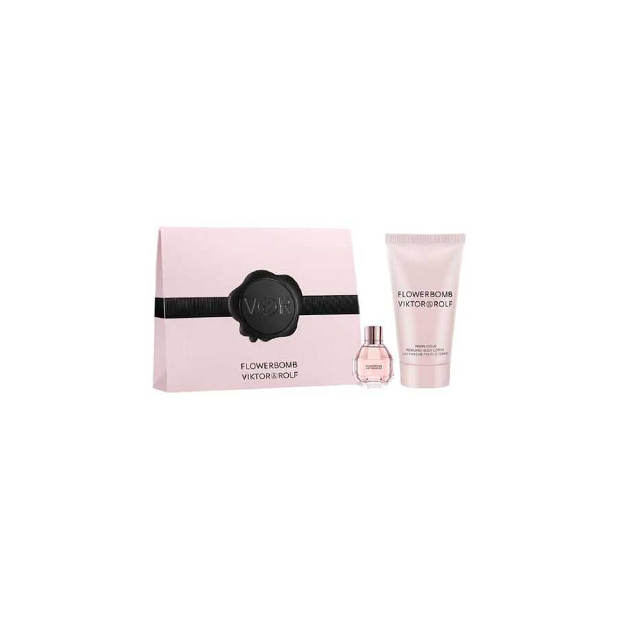 Viktor&Rolf Viktor & Rolf Flowerbomb- 2 Piece Gift Set: Eau De Parfum (7ml) & Body Lotion (50ml) - Multi Scents - View 1