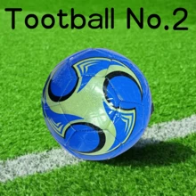PVC No.2 Cyclone Fashion Football Suitable For Outdoor Sports - Blue - View 5