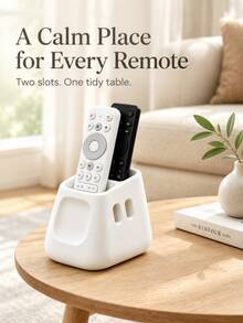 1/2pcs Remote Control Storage Box (Decorative Storage Box), Remote Control Holder, Desktop Organizer, Creative Design, Convenient Access, Suitable For Storing TV, Air Conditioner And Other Household Remote Controls, Combines Home Decor And Storage Function, Suitable For Dorm Storage And Desktop Organization, Applicable For Halloween, Christmas, Wedding, Daily Home And Other Occasions - Multicolor - View 2