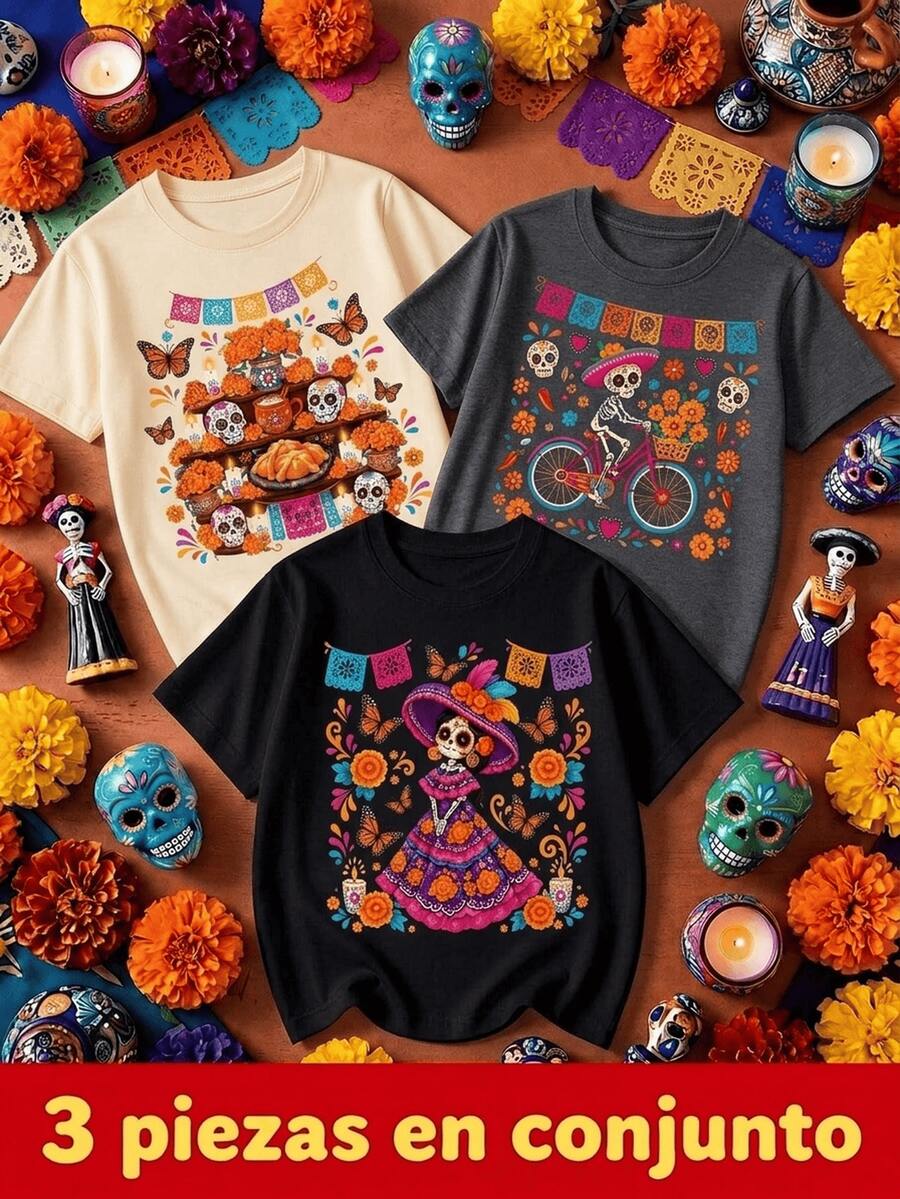 Women T-Shirts - Multi-color 3 - View 1
