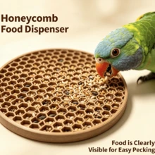 Parrot Foraging Feeding Toy Tiger Cockatiel Budgie Interactive Anti-Spill Food Box Bird Enrichment Training Supplies - 1L - View 4