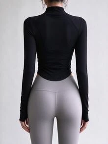Women Lightweight Jackets - Black - View 3