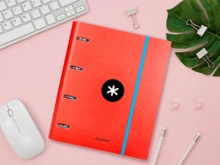 LIDERPAPEL مجلد حفط أوراق - روجو - مشاهدة 3