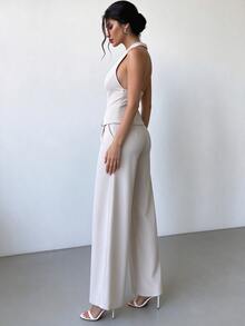 Women Two-Piece Outfits - White - View 3