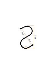 2pcs/1pc Carbon Steel Door Hooks - Heavy Duty Metal Multi-Function Towel Rack, Hooks, Door Hooks, Handbag Hooks, Door Hooks, Space-Saving Vertical Design Storage Hooks Rack, Key Hooks Wall, Hooks, Bathroom Door Towel Rack, Titanium Gold - Multicolor - View 10