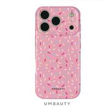 UMBAUTY 1pc Pink Candy Pattern Design Phone Case, Compatible With Phone 18 Pro Max, Apple 18/17/16/15/14/13/12/11 Pro Max/Plus/Mini 17e, Full Coverage High-Definition Printed Soft Shell, Raised Screen/Lens Protection, Unisex, Ideal Gift For Girlfriend On Halloween, Valentine's Day, Easter, Wedding Season And Birthday - Multicolor - View 6