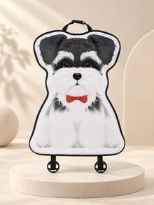 Cute Puppy Pattern Car Seat Cover Set, Dog Print Car Seat Cushions, Front Seat Covers Backrest Covers Rear Bench Seat Pad, Universal Car Interior Accessories, Cute Animal Design Car Decor, Non-Slip Seat Protector, Easy Install Vehicle Seat Covers - Multicolor - View 18