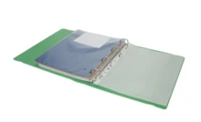 LIDERPAPEL Antartik Carpebloc A4 Binder With 5mm Grid Refill, 4 Rings, 35mm, Assorted Colors, Durable And Resistant, Offers Protection Against Impacts And Light Moisture, First-Class Quality Guaranteed - MATCHA GREEN - View 5