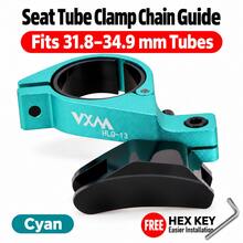 VXM Mountain Bike Aluminum Alloy Chain Guide Single Disc Chain Stabilizer Positive And Negative Teeth Front Derailleur Anti-Drop Chain Accessory - Multicolor - View 13