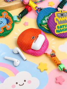 Dompet Gantung Mini Anak-Anak, Tempat Penyimpanan Koin, Dompet Mini, Tas Gantung Portabel, Tas Penyimpanan Earphone yang Dipersonalisasi, Juga Dapat Menyimpan Plester Pengusir Nyamuk Beraroma, Tas Penyimpanan Multifungsi - MultiWarna - View 3