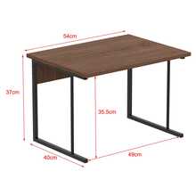 2-Tier Baker's Rack Microwave Oven Rack, Kitchen Counter Storage Organizer, Printer Shelf Fax Rack For Living Room Office - Walnut - View 8