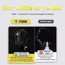 T7000 Black Gel High-Adhesion Adhesive, Innovative Anti-Clogging Body Design, Fine Tip Precise Dispensing Without Leakage, Waterproof Durable And Resistant To Peeling, Suitable For Phone Repair, Rhinestone Decoration, Handmade DIY, Electronic Repair - T-7000 - View 6