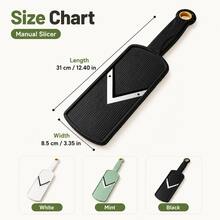 3/2/1pc Japanese Style Multi-Function Handheld Cabbage Shredder & Slicer, Cucumber Lemon Potato Onion Grater, Vegetable Chopper, Fruit Cutter, Potato Slicer, Onion Chopper, Home Salad Prep Kitchen Accessory, Kitchen Utensil, Kitchen Tool, Cooking Tool - Multicolor - View 4