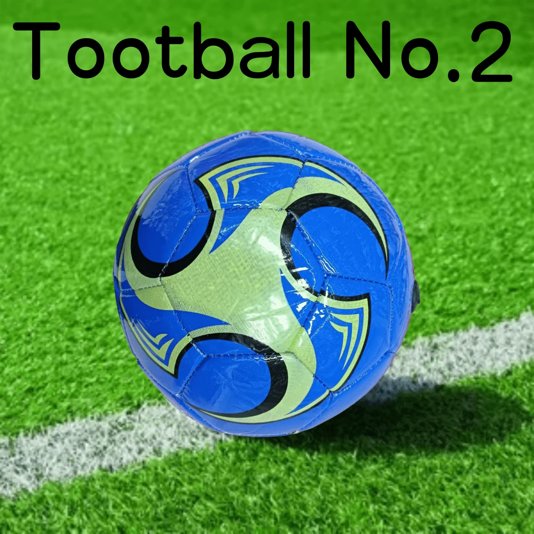 PVC No.2 Cyclone Fashion Football Suitable For Outdoor Sports - Blue - View 1