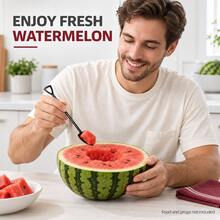 5pcs Stainless Steel Small Spoons, Pointed And Square Head, Creative Triangle Hollow Handle, Suitable For Digging Watermelon, Ice Cream, Mousse Cake, Pudding, Yogurt, Home Afternoon Tea, Friends Gathering, Outdoor Picnic Atmosphere Tableware - View 9