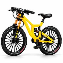 Model Sepeda Jari Mini dari Paduan Logam, Mainan Meja Sepeda Gunung Realistis, Ukuran 27" dan 29", 6 Warna, Dekorasi Sepeda yang Indah, Hadiah untuk Kolektor dan Pecinta Sepeda - MultiWarna - View 10