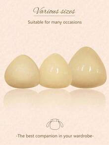 Double-Sided Strong Adhesive Design, Firmly Fixes Clothing, Prevents Slipping And Shifting. Suitable For Strapless Bras, Bikinis, Swimsuits, Sports Bras, Dresses. Lightweight And Invisible, Fits Skin, No Bulge Marks. - Multicolor - View 3