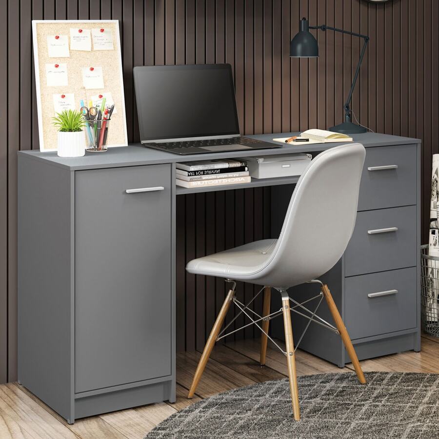 MADESA Conference Tables & Chair - Grey - View 1