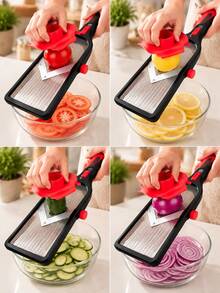 Purple Cabbage Shredder, Mixed Vegetable Salad Shredder, Shredding Tool For Cutting Cabbage And Other Vegetables, Household Cabbage And Red Cabbage Shredding Equipment - Multicolor - View 6