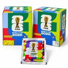 FIFA World Cup 2026 Panini Football Sticker Pack, Soccer Player Collectible Trading Stickers, Sports Fan Collection Gift - View 2