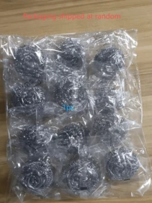 1/20pcs Stainless Steel Wire Scrubbers, Heavy Duty Steel Wire Brush, Suitable For Kitchen Bowls, Dishes, Pots, Pans, Ovens, Grills, Sinks Cleaning, Reusable Metal Wire Dish Cloth - Multi-color - View 11