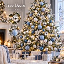 5cm Christmas Tree Baubles 12PCS Decorative Hanging Ball Set - Random - View 9