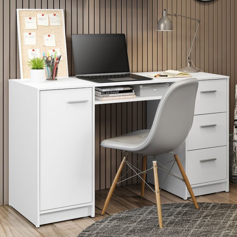 MADESA Conference Tables & Chair - White - View 1
