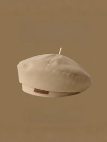 Maillard Style Beret Hat Women's Autumn/Winter Japanese Retro Multi-Functional Letter Design Face-Shaping Octagonal Pumpkin Hat (Due To Lighting, The Actual Product May Have Slight Color Difference From The Image) - Multi-color - View 14
