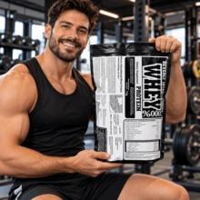 Beberly Whey Protein 1kg Presentation - Chocolate - View 4