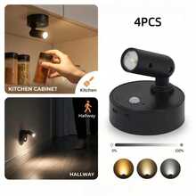 Modern USB-Powered Wall-Mounted LED Spotlight With Touch Control, 350° Rotatable Directional Downlight, Rechargeable 500mAh Lithium Battery, Adjustable Height, Freestanding Option For Bedroom, Reading, And Various Rooms - A - View 15