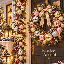 5cm Christmas Tree Baubles 12PCS Decorative Hanging Ball Set - Random - View 10