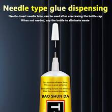 T7000 Black Gel High-Adhesion Adhesive, Innovative Anti-Clogging Body Design, Fine Tip Precise Dispensing Without Leakage, Waterproof Durable And Resistant To Peeling, Suitable For Phone Repair, Rhinestone Decoration, Handmade DIY, Electronic Repair - T-7000 - View 5