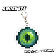 M-I-N-E-C-R-T-A-F Pixel Fantasy Keychain Collection, Durable Acrylic Charm For Bags, Keys And Display Pixel Art Acrylic Keychain Retro Style Gaming Aesthetic Collectible Charm Kawaii Decor Bag Charm Keychain Lover - Multicolor - View 12