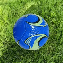 PVC No.2 Cyclone Fashion Football Suitable For Outdoor Sports - Blue - View 4