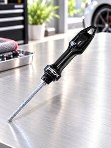 Motorcycle Oil Dipstick, CNC Aluminum Alloy Engine Oil Level Gauge, Universal Oil Level Dipstick Plug, Precision Oil Measurement Tool, Anodized Modification Accessory, Clear Scale Markings, Anti-Slip Handle, Suitable For Scooter, Motorcycle, ATV Engine Maintenance Accessories - A - View 13