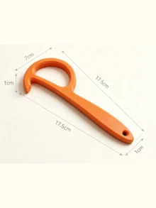 Can Opener, Non-Slip Handle, Plastic Manual Can Opener, Easy To Grip, Plastic Construction, Kitchen Can Opener, Perfect For Home And Restaurant Use, Ideal Christmas Party Accessory - View 5