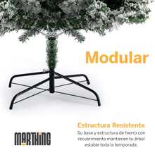 Found Arbol De Navidad Artificial Frondoso 1.90 m Pino Navideno Tradicional Verde Realista Elegante Estructura Metalica Facil De Armar Reutilizable Decoracion De Temporada Navidena Para Hogar Oficina Comedor Recamara Vitrina Eventos - Rosa Roja - Ver 5