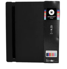 LIDERPAPEL ANTARTIK 4-Ring Binder 35mm Mixed A4 Foam Assorted Colors Suitable For Students, University Students, And Professionals. Guaranteed Quality - BLACK - View 5
