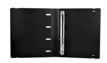 LIDERPAPEL ANTARTIK 4-Ring Binder 35mm Mixed A4 Foam Assorted Colors Suitable For Students, University Students, And Professionals. Guaranteed Quality - BLACK - View 6