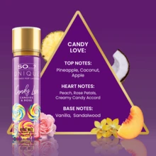 SO...? Unique Candy Love Body Mist - Fruity & Gourmand - View 5