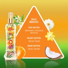 So...? SO…? Bali Breeze Body Mist 200ml - Fruity, Citrus - View 3