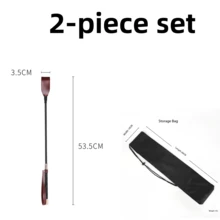 2PCS/Pc 63cm Equestrian Whip With Non-Slip Handle, English Riding Aid Tool, Synthetic Leather Material, Good Flexibility, Suitable For All Riders, Industrial, Whipping, Horse, Knight Title, Whipping > Abuse, Outdoor Games - Red - View 7