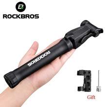 ROCKBROS 1PC Mini Bike Pump Portable Bidirectional Air Inflator, 80 Psi, Presta & Schrader Valve, Aluminum Alloy For Road MTB BMX Bike Ball Toys - Black - View 7