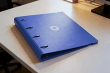 LIDERPAPEL ANTARTIK 4-Ring Binder 35mm Mixed A4 Foam Assorted Colors Suitable For Students, University Students, And Professionals. Guaranteed Quality - BLUE - View 4