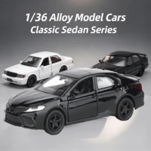 Model Mobil Die-Cast Alloy Skala 1:36 Mainan untuk Hadiah Ulang Tahun Anak-Anak - MultiWarna - View 6
