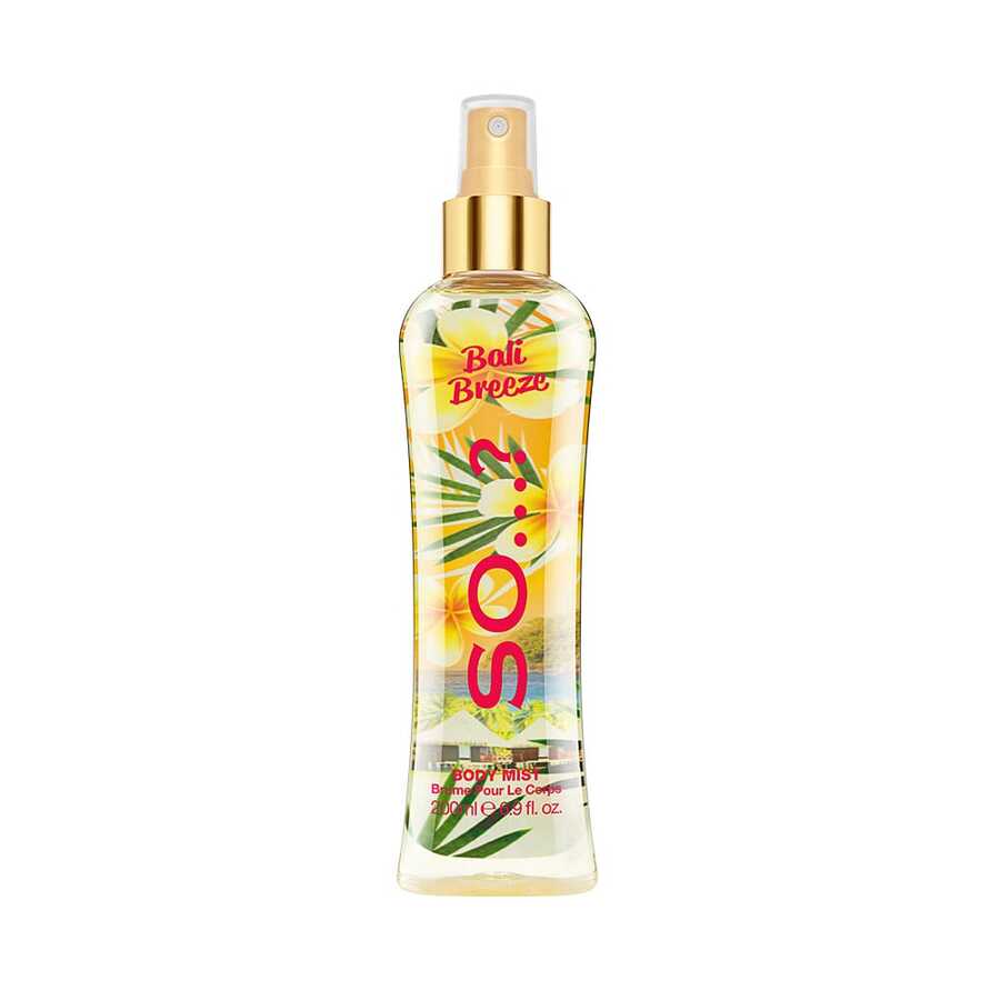 So...? SO…? Bali Breeze Body Mist 200ml - Fruity, Citrus - View 1