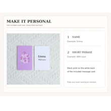 1pc Customized 3D Flower & Butterfly Greeting Card, Customizable Text Message, Purple Floral Pop-Up Card, Creative Paper Sculpture 3D Card, Foldable Blessing Card, With Envelope, Suitable For Birthday, Wedding, Anniversary, Thank You, Holiday Wishes And Daily Gifts - Multicolor - View 10