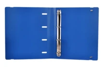 LIDERPAPEL ANTARTIK 4-Ring Binder 35mm Mixed A4 Foam Assorted Colors Suitable For Students, University Students, And Professionals. Guaranteed Quality - BLACK/BLUE - View 6